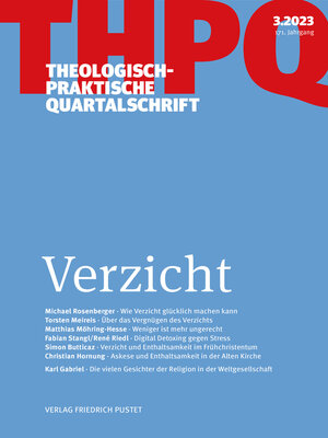 cover image of Verzicht